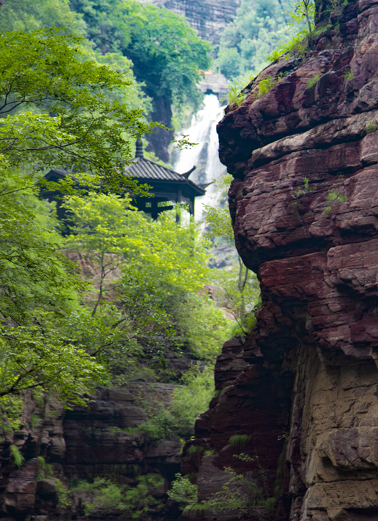 《山水》-盛夏（图ZMzEwMjgzNzEy） - 风光摄影 - 站酷设计师寒塘Y原创素材 - 站酷ZCOOL