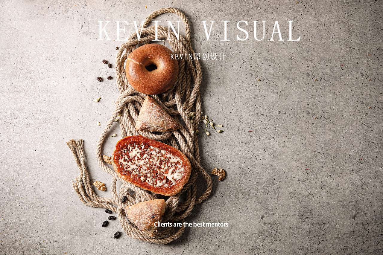 美食摄影/面包甜品冷色调产品拍摄美食创意摄影静物