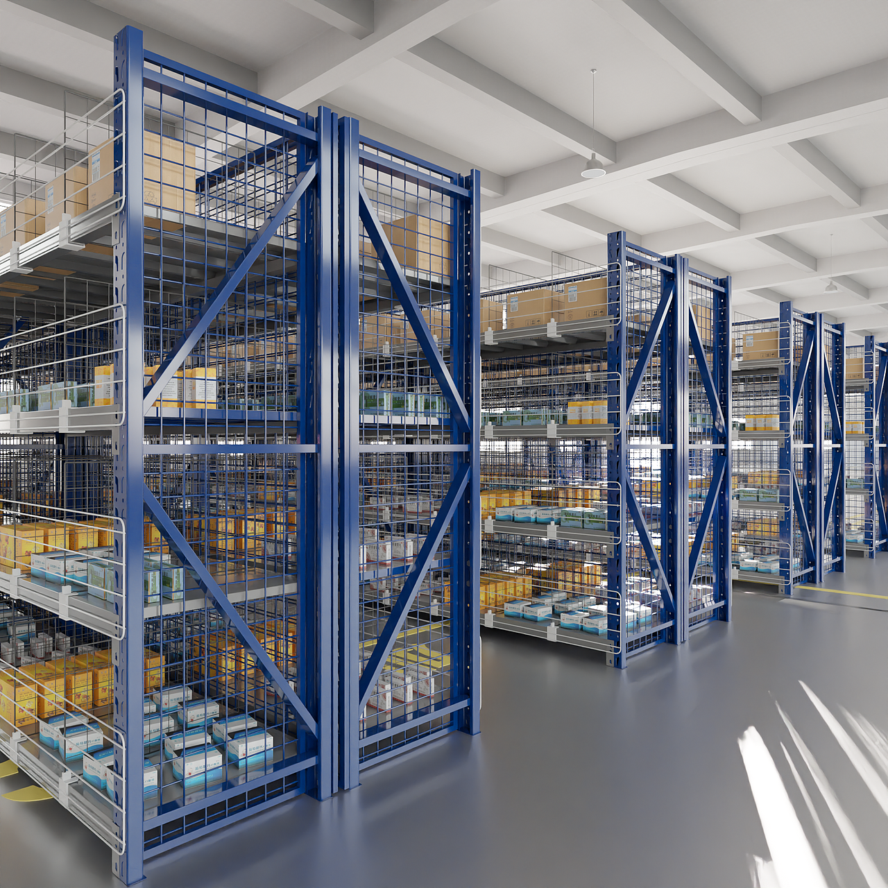 货架侧网、货架背网