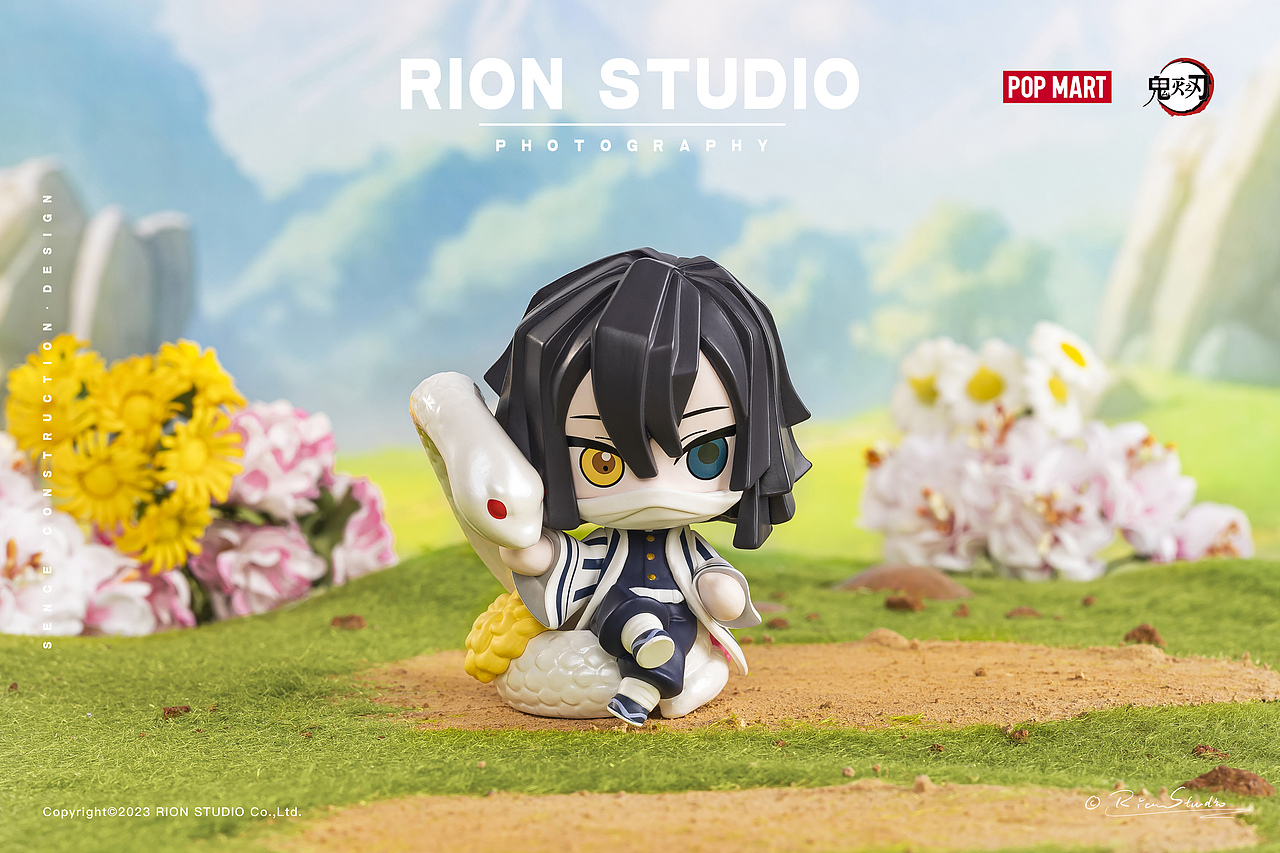 潮玩拍摄丨泡泡玛特《鬼灭之刃诞生花系列》盲盒