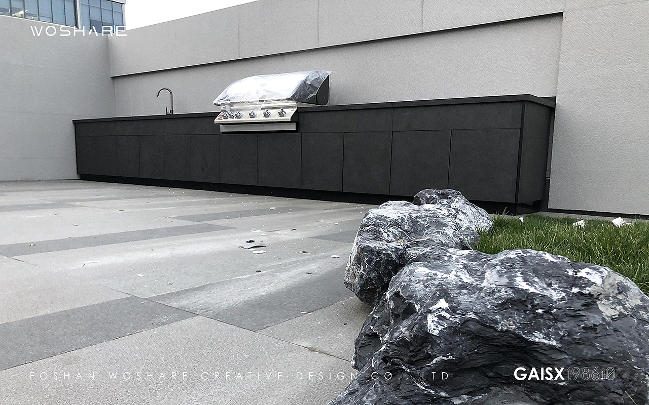 一个户外烧烤台的设计落地过程