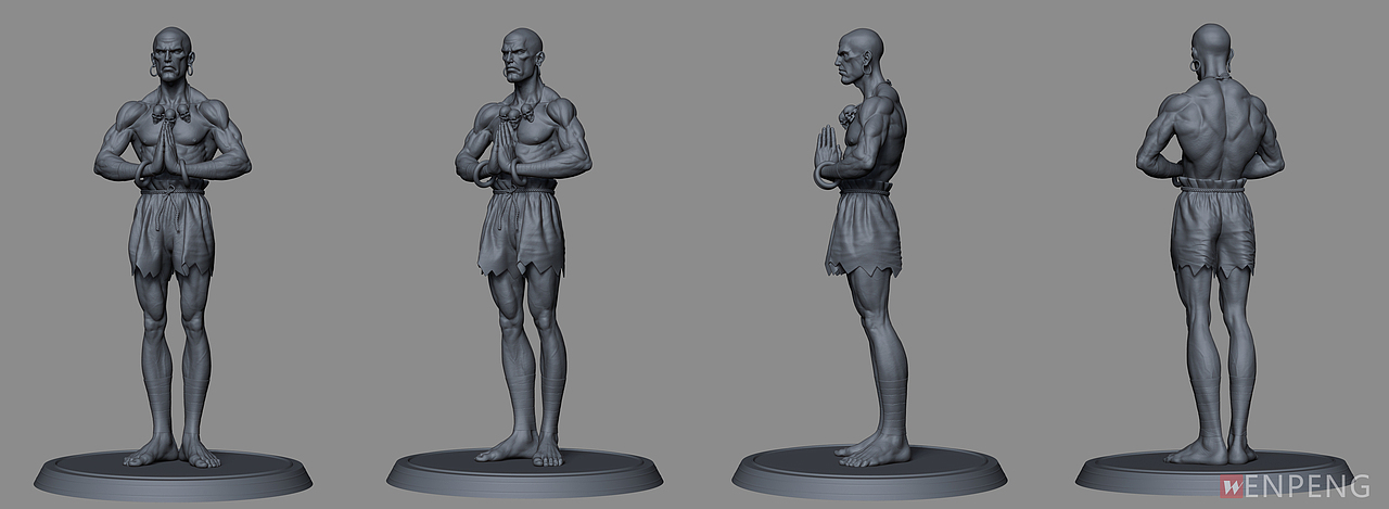 街霸系列_达尔锡_Dhalsim