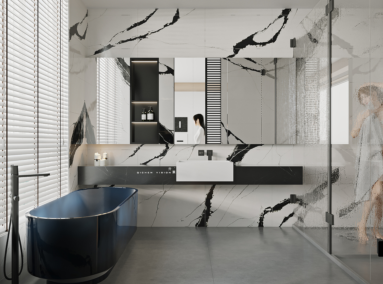 現(xiàn)代家裝--天空之境（圖ZMzIzMDUwNTcy） - 家裝設(shè)計(jì) - 站酷設(shè)計(jì)師亓宸視覺設(shè)計(jì)原創(chuàng)素材 - 站酷ZCOOL