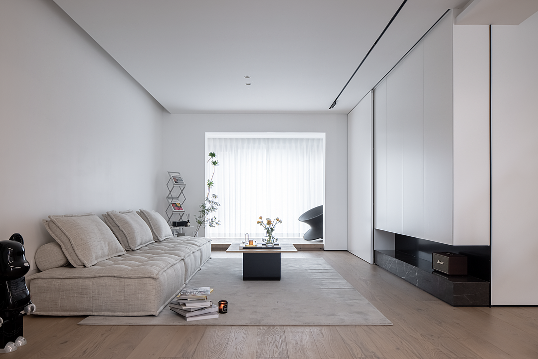 161㎡极简家,向心而居享受家的温馨!