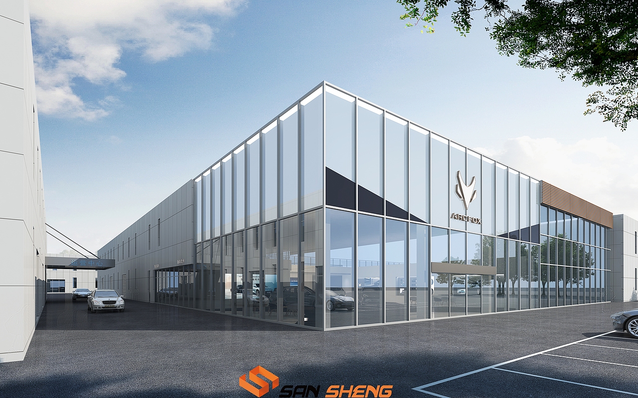 新能源汽车——极狐4s店合集