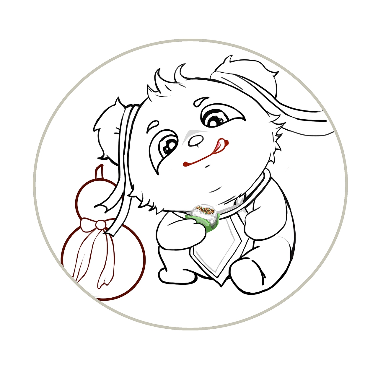 ip插图（文创杯垫插图）（图ZMzA5ODEwMDc2） - 商业插画 - 站酷设计师零木Hzerowood原创素材 - 站酷ZCOOL