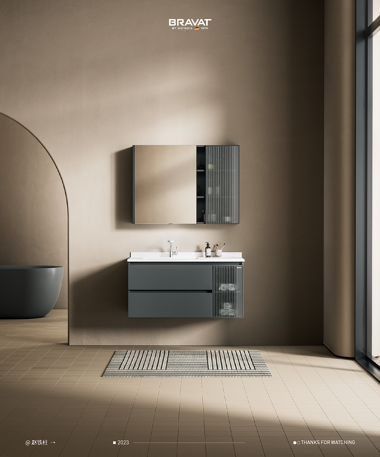 浴室柜V338217D-W（图ZMzQ1MDYxNzc2） - 产品 - 站酷设计师赵铁柱已被占用原创素材 - 站酷ZCOOL