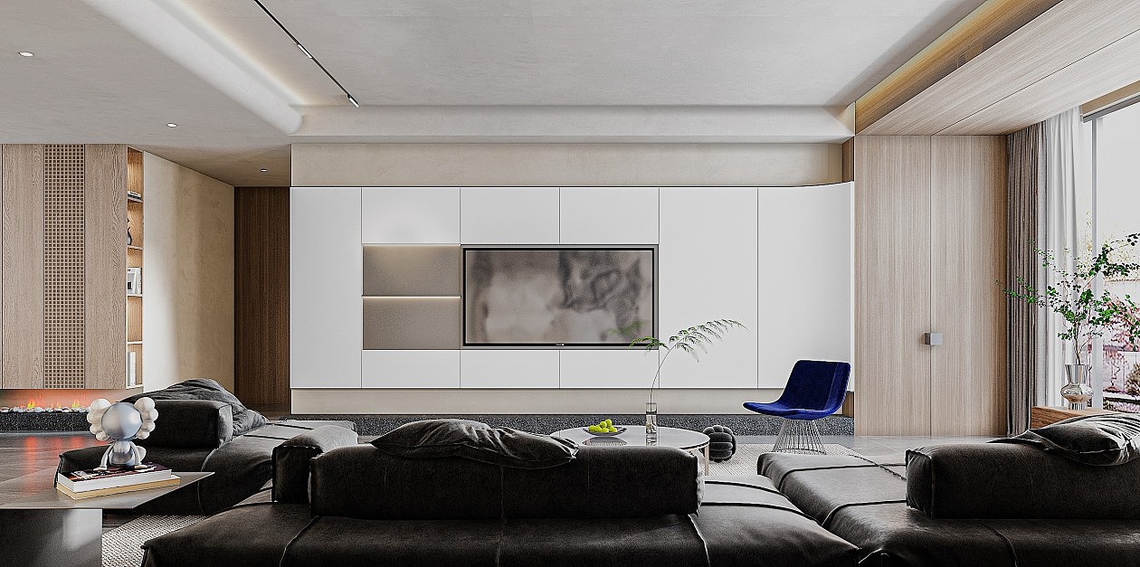 现代风格客厅