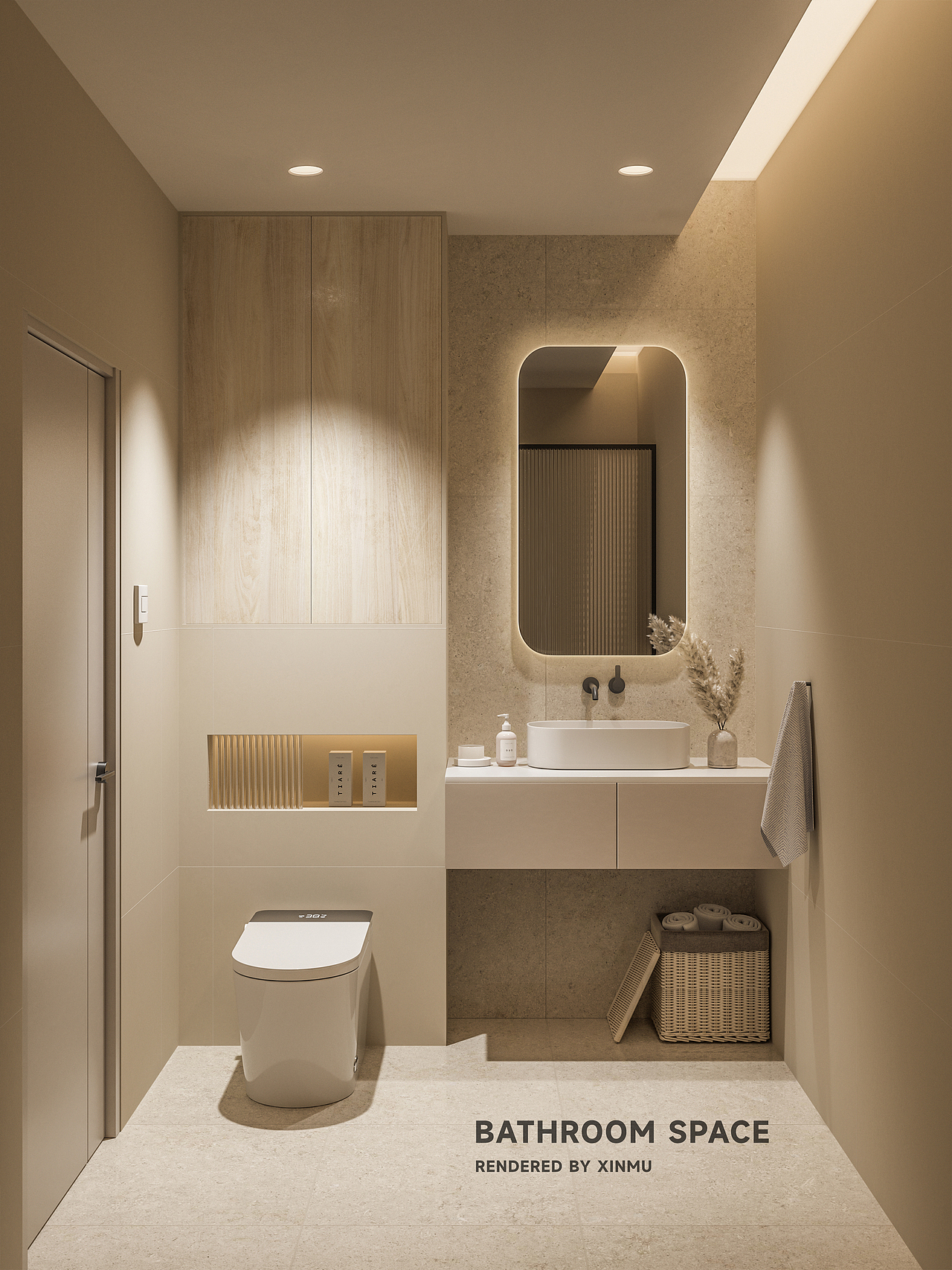 Kiiid浴室柜 I 花洒渲染