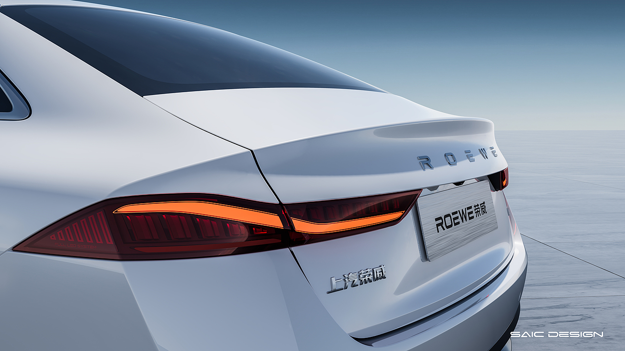 荣威纯电轿车D7 EV官图发布