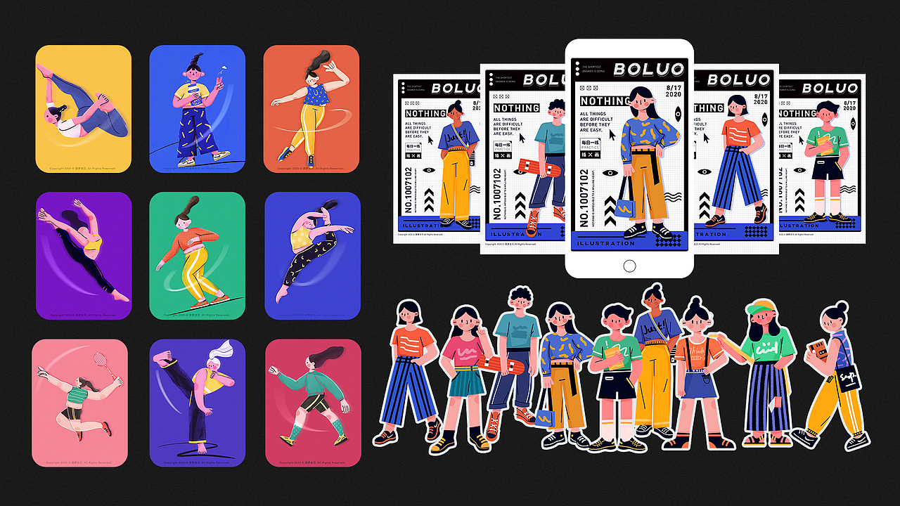 部分作品集（图ZMzE1MDk0MDcy） - 其他平面 - 站酷设计师千山屿原创素材 - 站酷ZCOOL