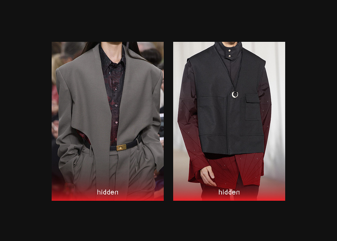 hidden服装品牌形象设计