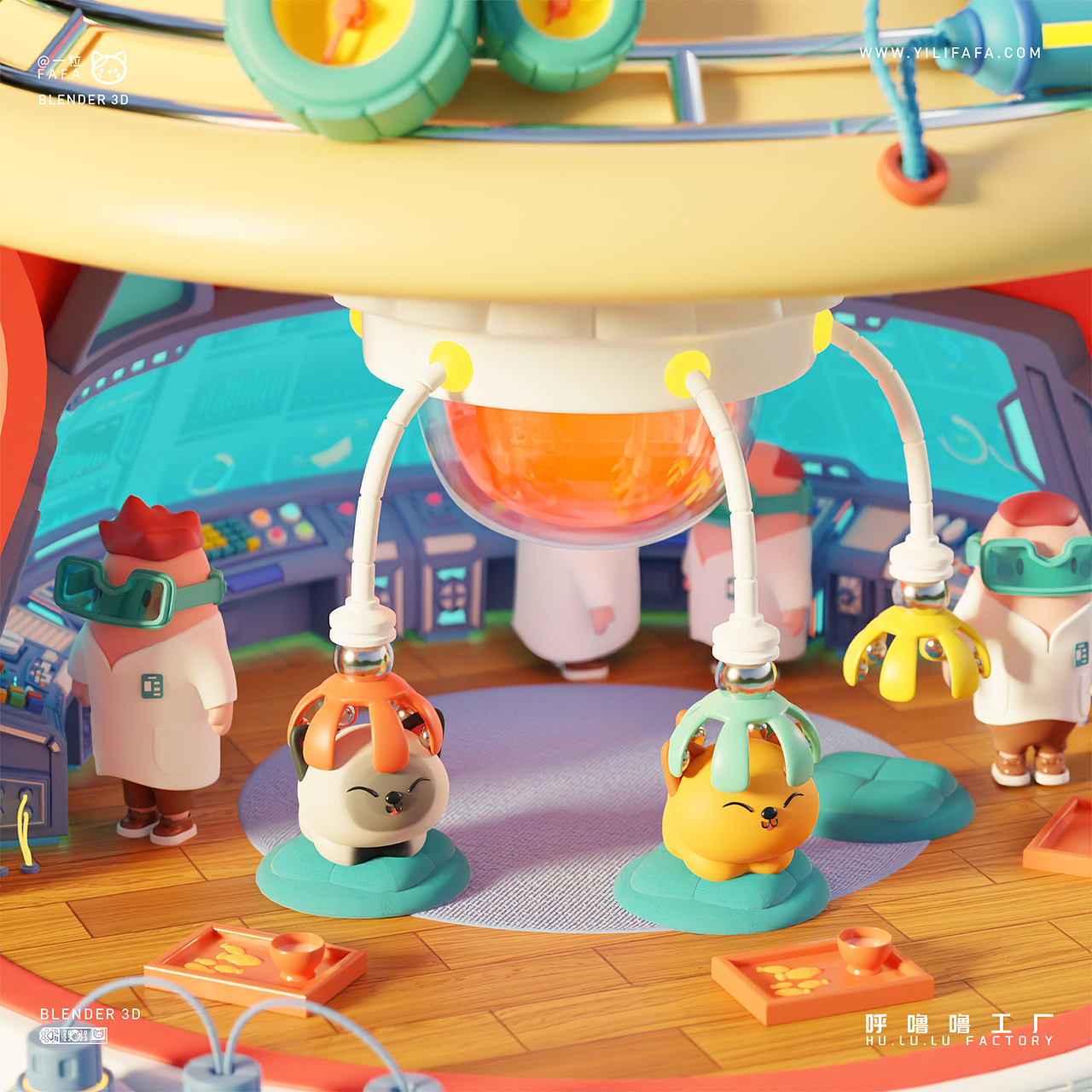 呼噜噜能源工厂（图ZMzI3ODk3MTEy） - 场景 - 站酷设计师一粒FAFA原创素材 - 站酷ZCOOL