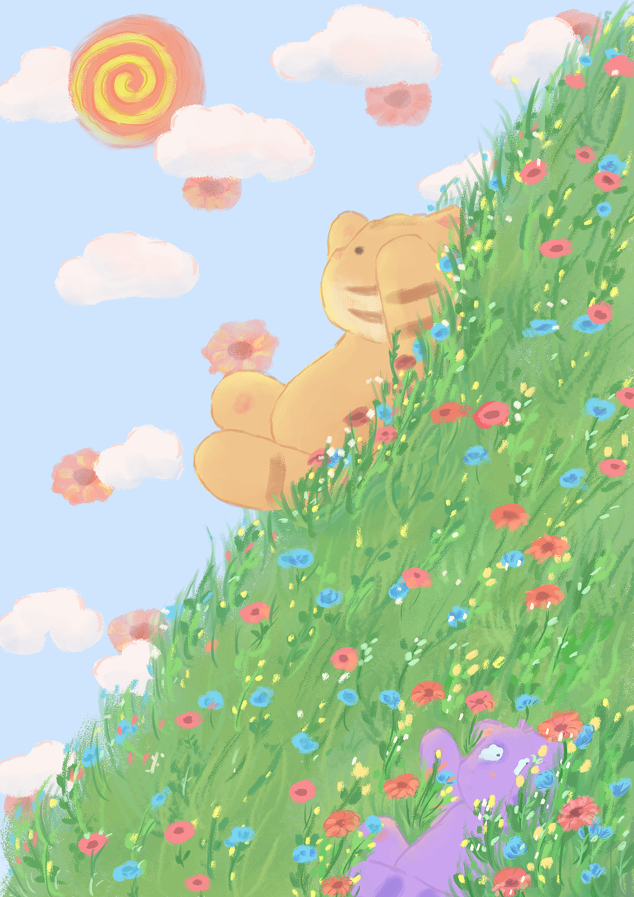 猫咪系列治愈系插画 ——《阿达的日记》（图ZMzM4MDU5NDI4） - 绘本 - 站酷设计师衍川阿原创素材 - 站酷ZCOOL