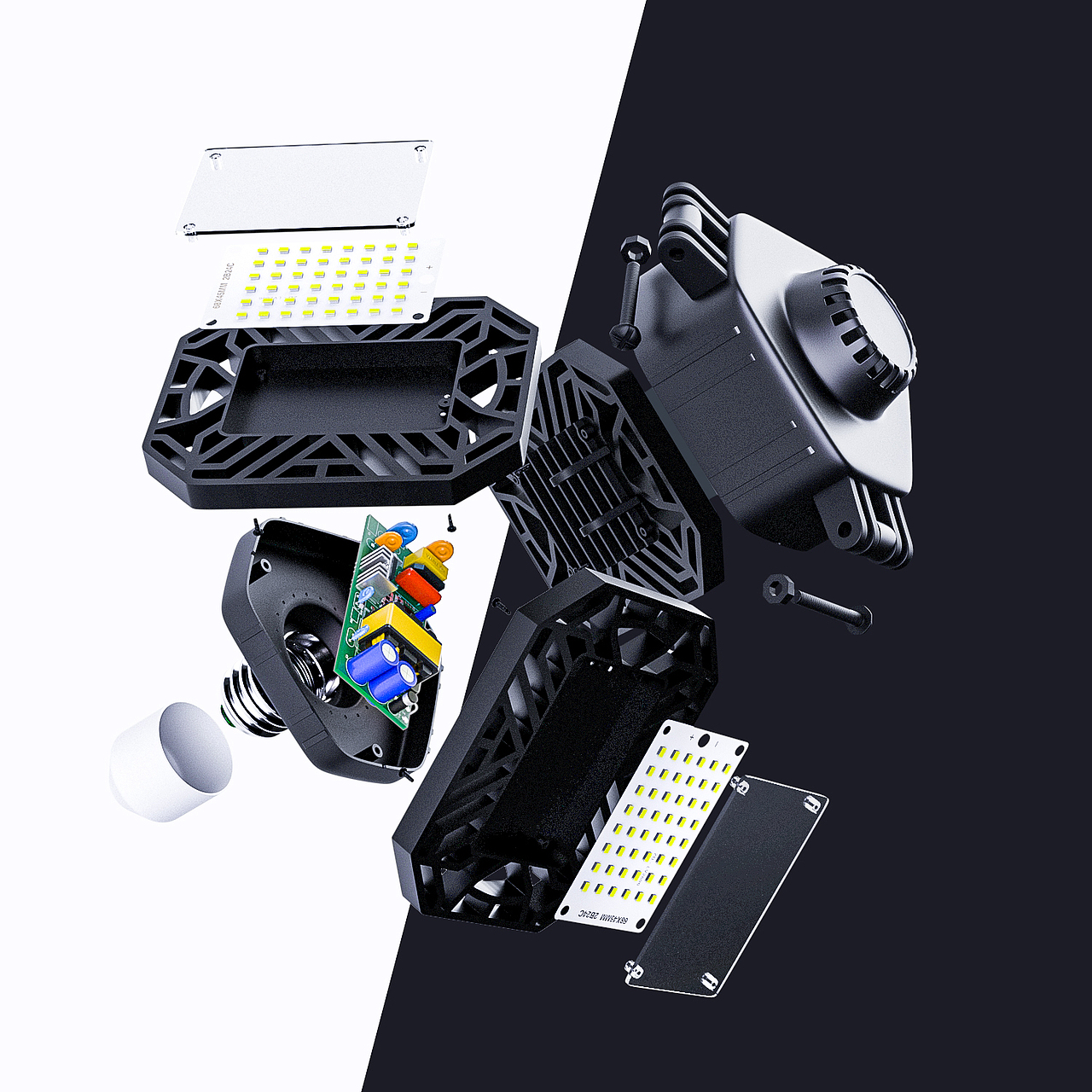 LED车库灯-亚马逊