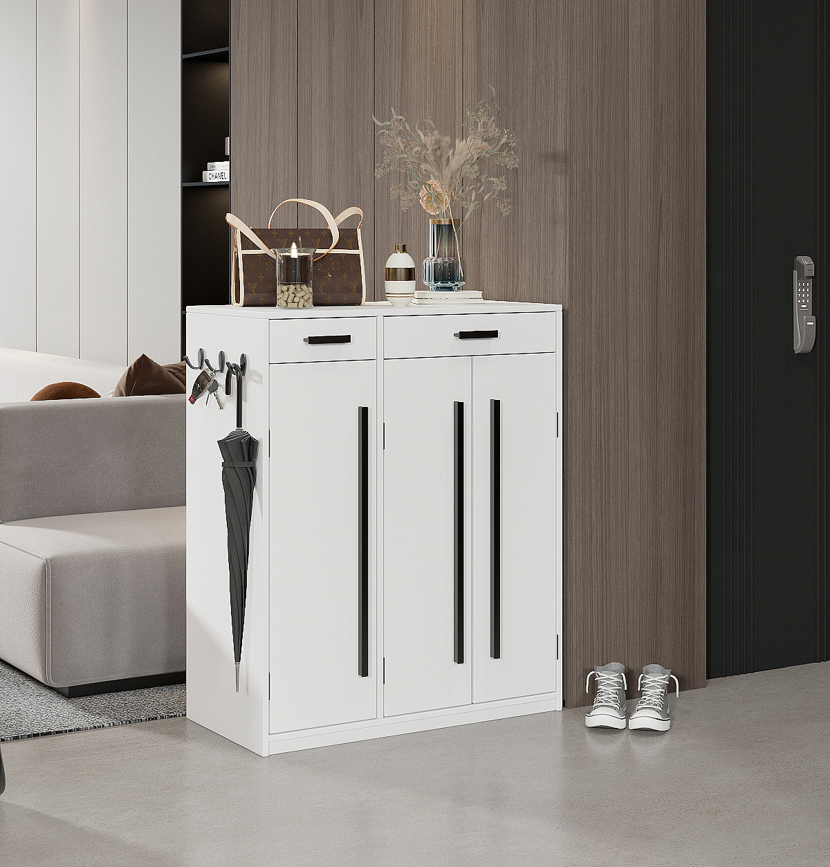 一款多功能鞋柜