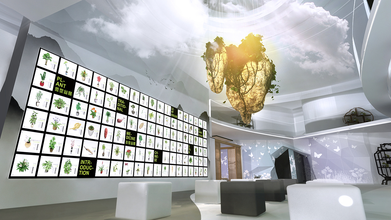 太原植物园-盆景馆（图ZMzA1MDEwMDQw） - 展陈设计 - 站酷设计师以太文化设计原创素材 - 站酷ZCOOL
