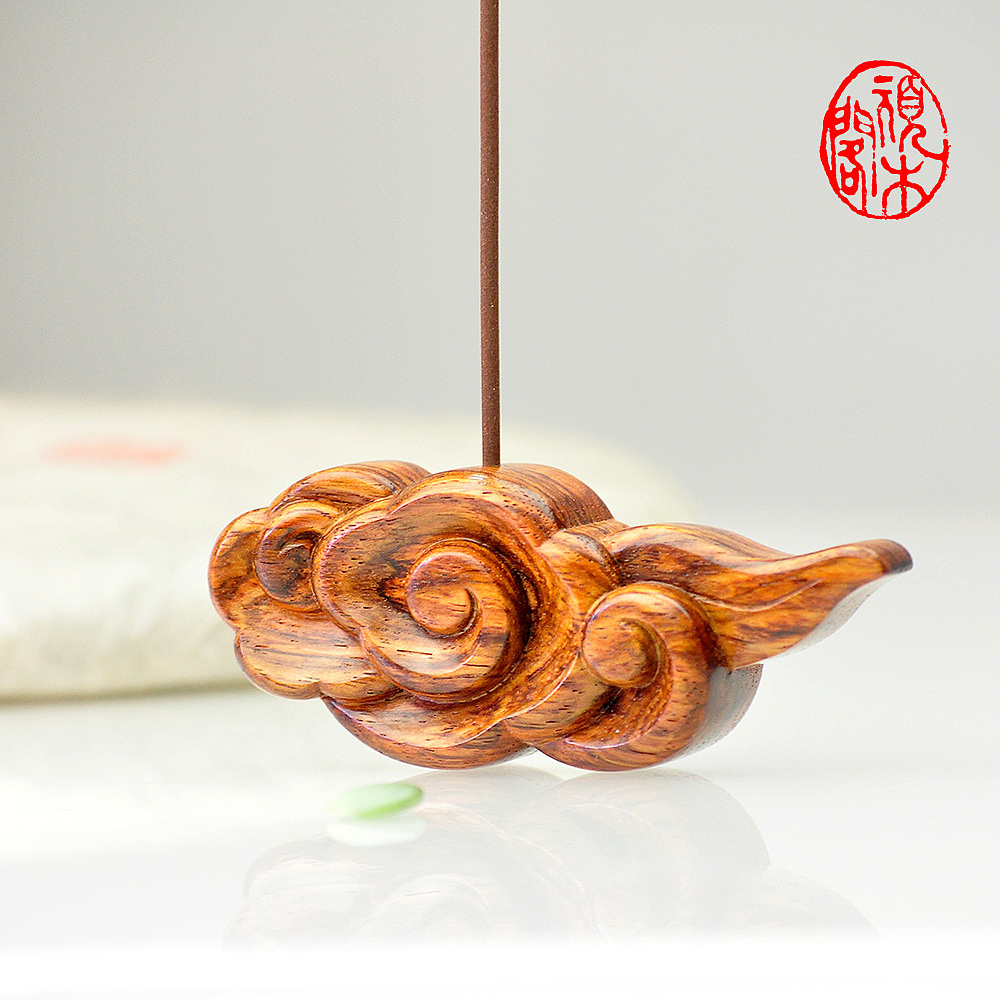 顽木作品《黄花梨祥云香插·压方》（图ZMzQxODMyMjg4） - 其他手工艺 - 站酷设计师顽木阁原创素材 - 站酷ZCOOL