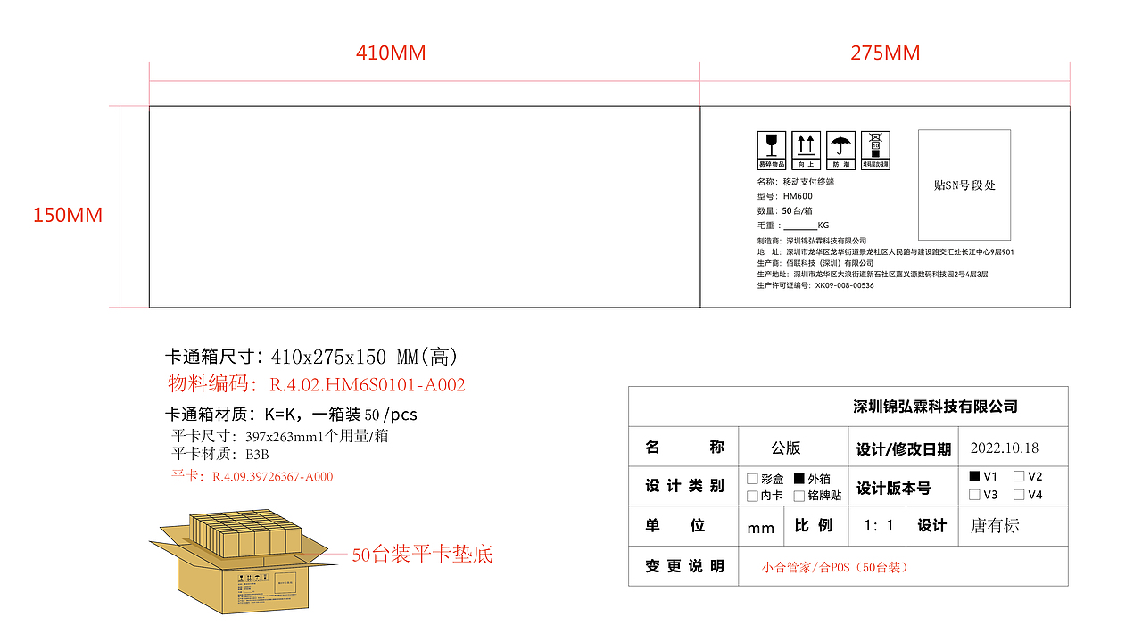 包装刀模排版设计