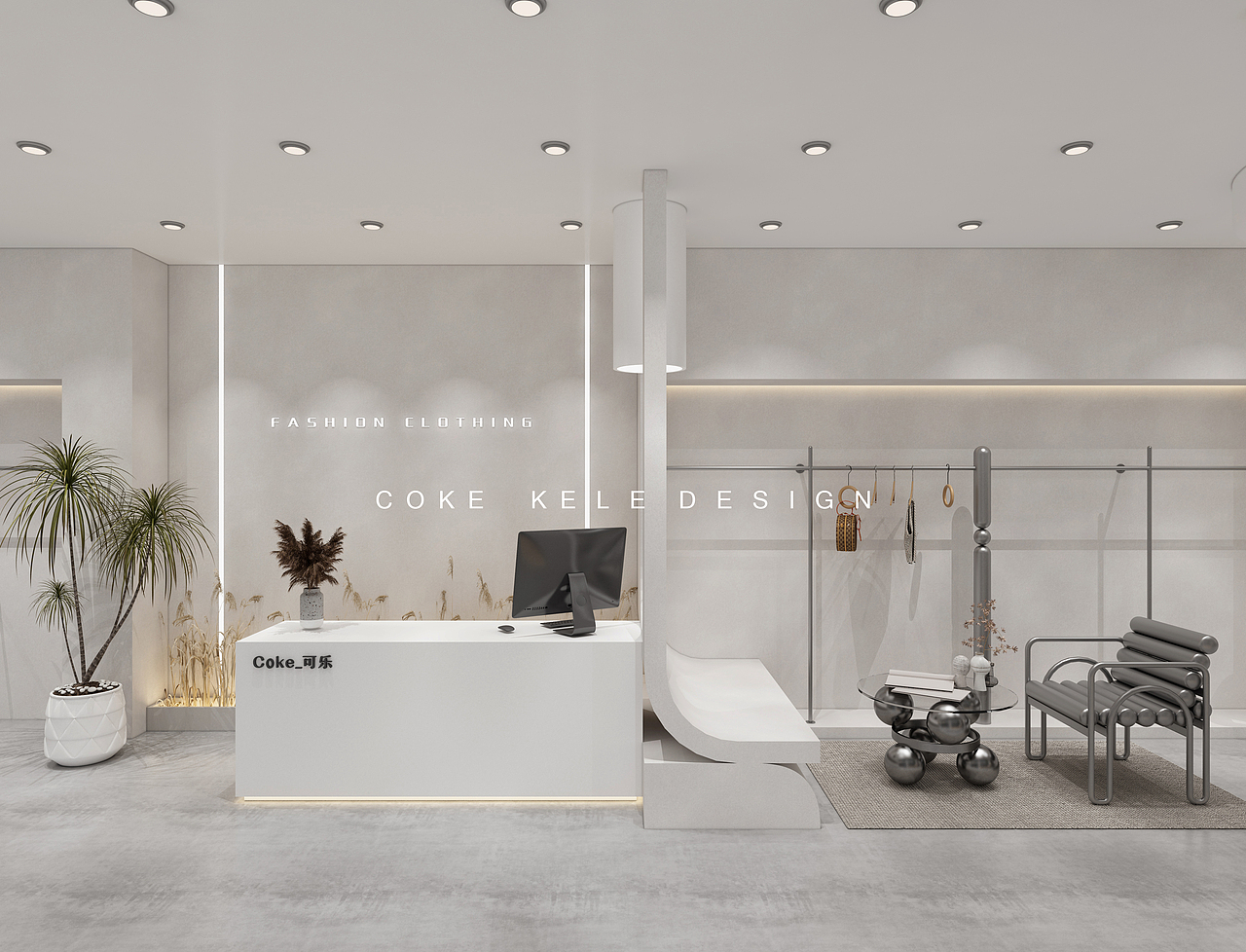 服装店设计案例2