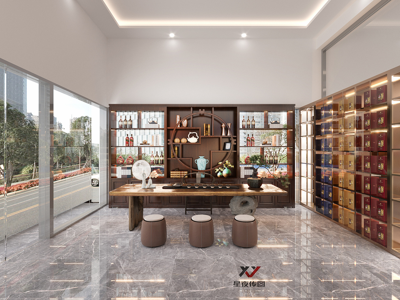 星夜设计|烟酒行