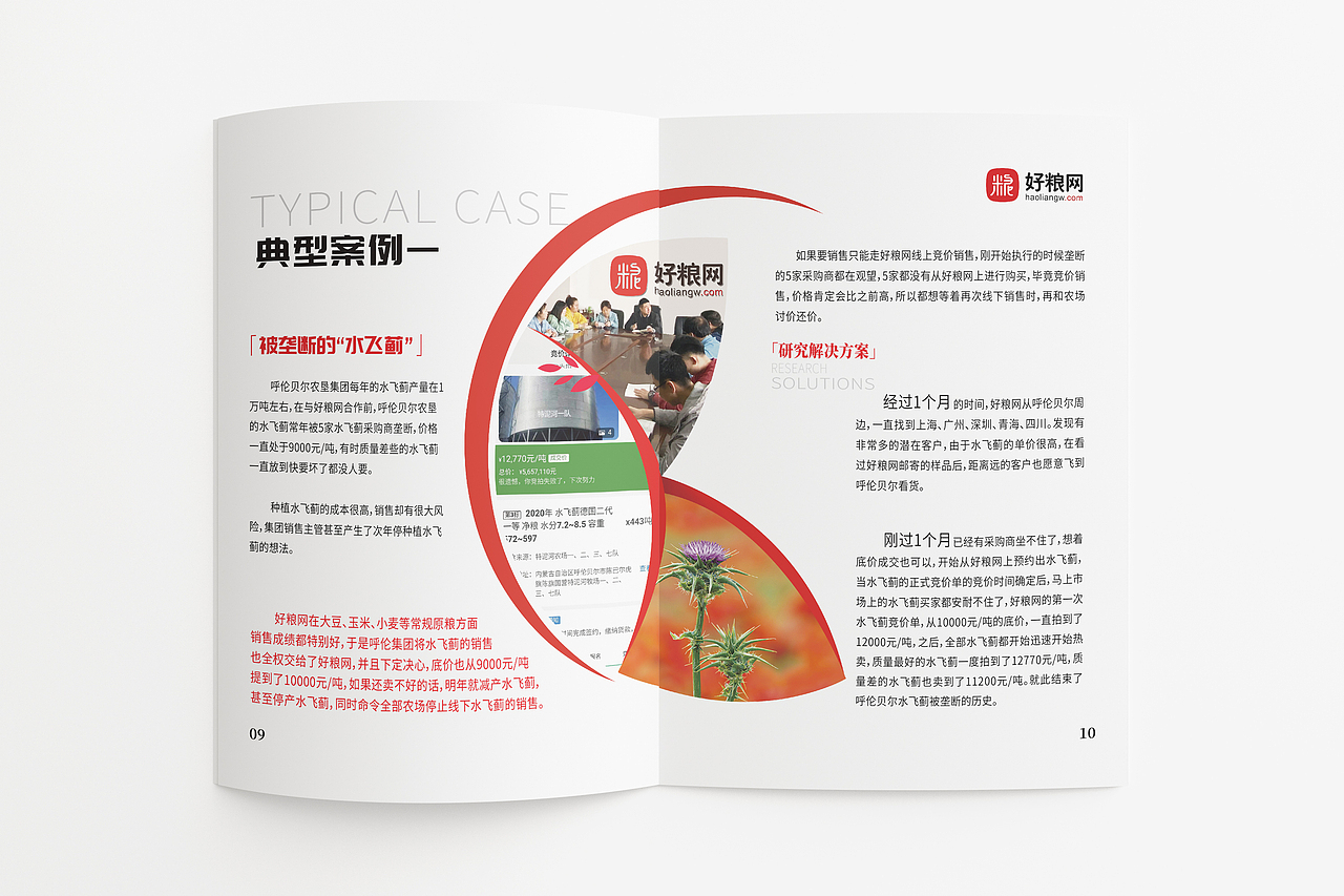 大米的宣传册（图ZMjk5NzU1MTU2） - 书籍/画册 - 站酷设计师由李设计工作室原创素材 - 站酷ZCOOL