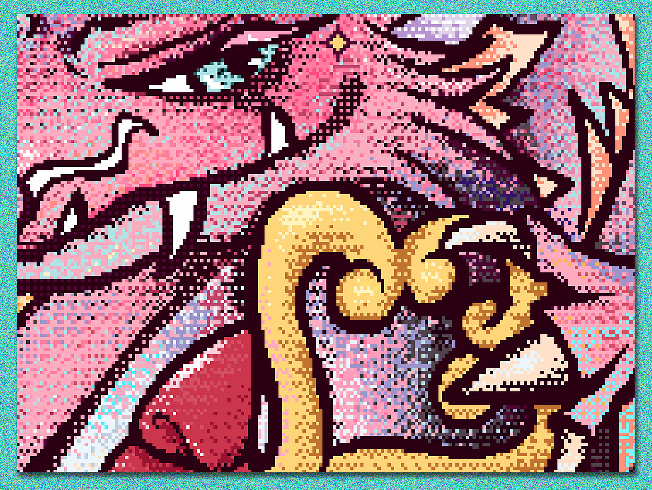 像素龙年小创作