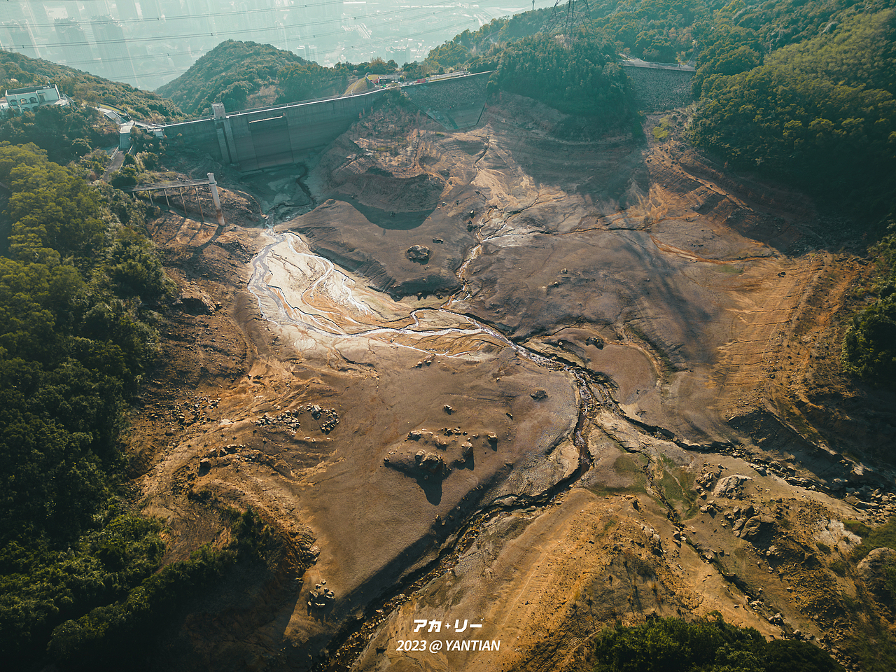 航拍视角|大地血纹