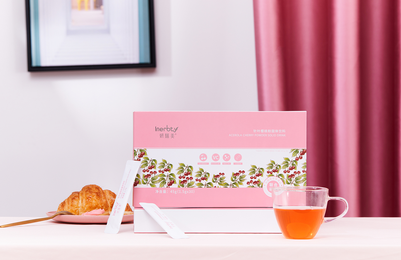 针叶樱桃固体饮料（图ZMzAzNzAxMDg0） - 产品摄影 - 站酷设计师泽野Pt原创素材 - 站酷ZCOOL