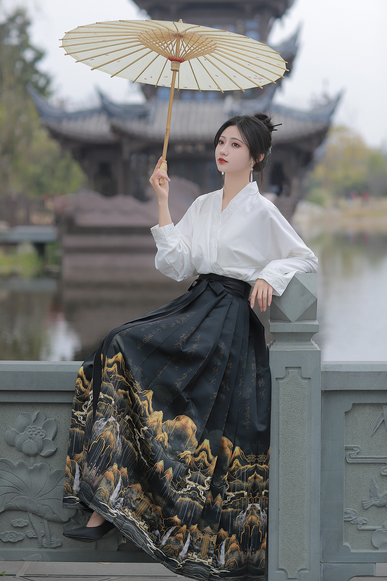 商图|新中式马面裙