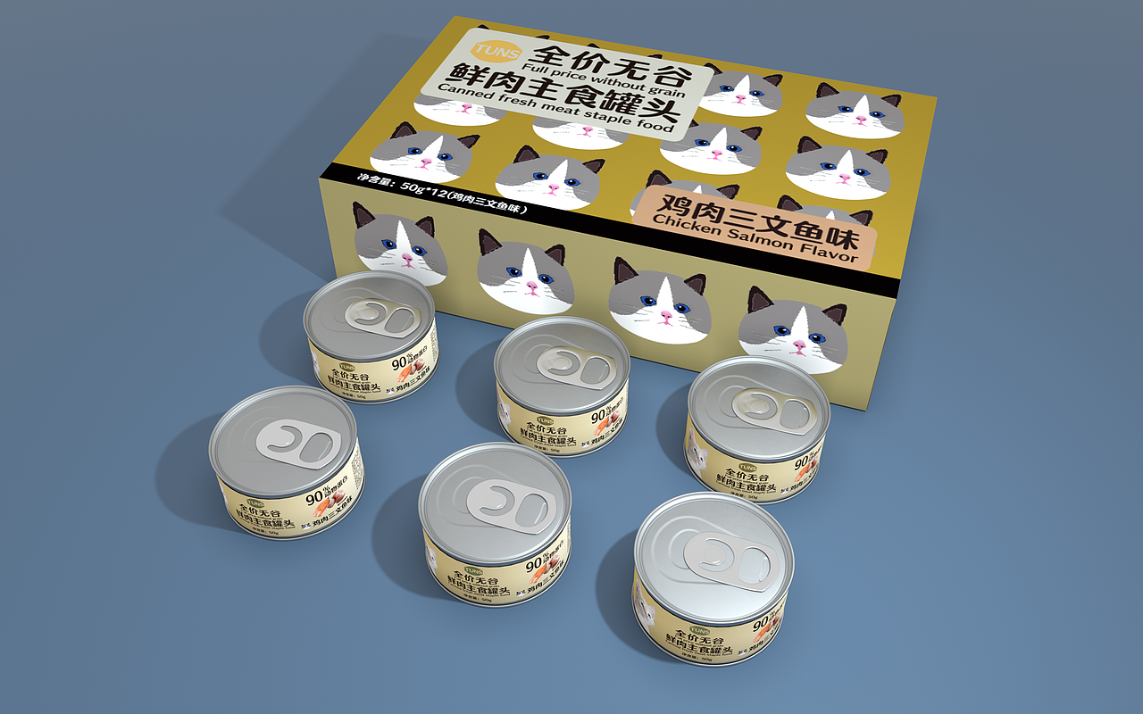 TUNS全价无谷鲜肉主食罐头