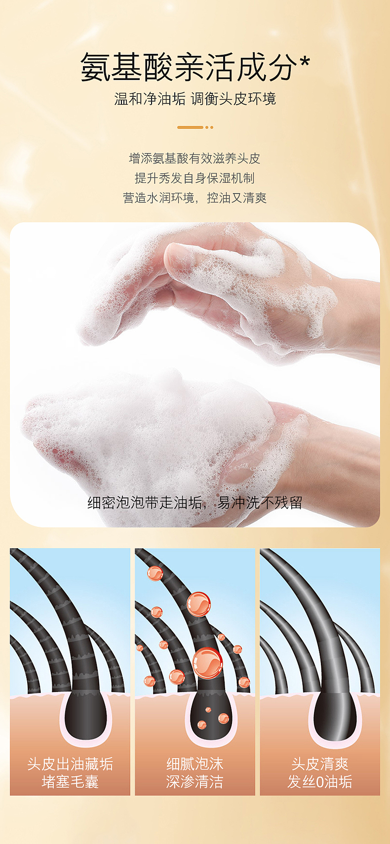 人参丰盈洗发露