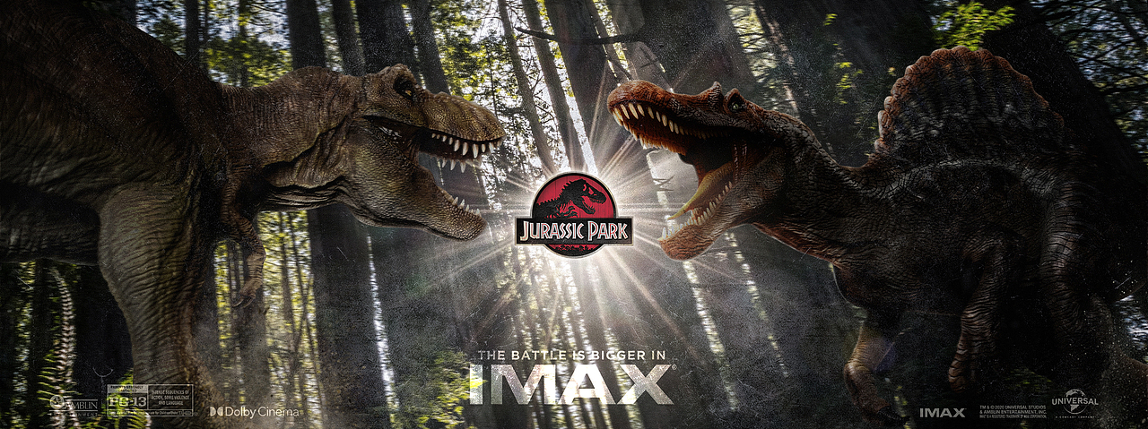 【模玩摄影】万茏堂_侏罗纪公园__霸王龙&棘龙（图ZMzQyMzg4MTM2） - 手办/模玩 - 站酷设计师汉堡森原创素材 - 站酷ZCOOL