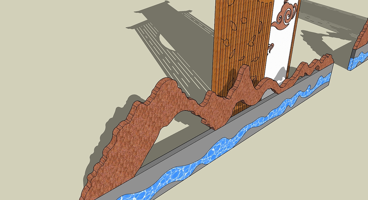 春建乡标示标牌设计（图ZMzEwMDQxNzgw） - 建筑/空间 - 站酷设计师Hasan丶寒山原创素材 - 站酷ZCOOL