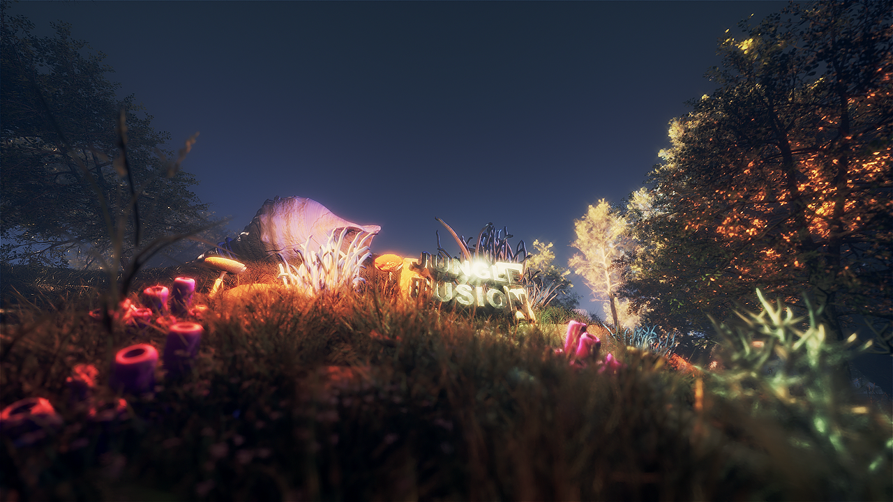 热夜之森主题活动&节假日海报