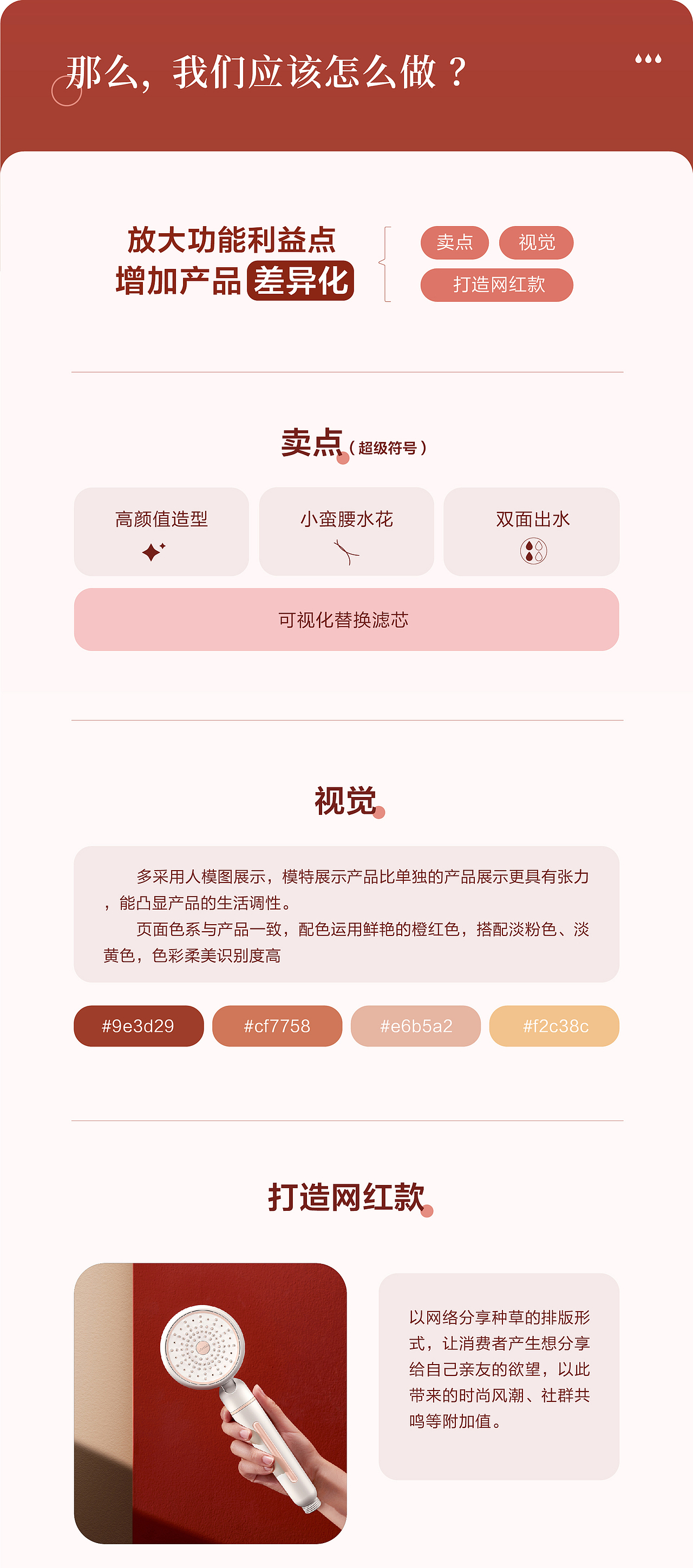 JOMOO九牧 | 小蛮腰美肤花洒策划分享