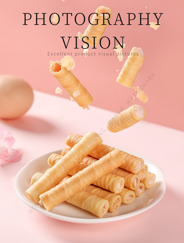 产品拍摄x零食：蛋卷（图ZMzQ3MTY2NTg0） - 产品摄影 - 站酷设计师七号密码原创素材 - 站酷ZCOOL