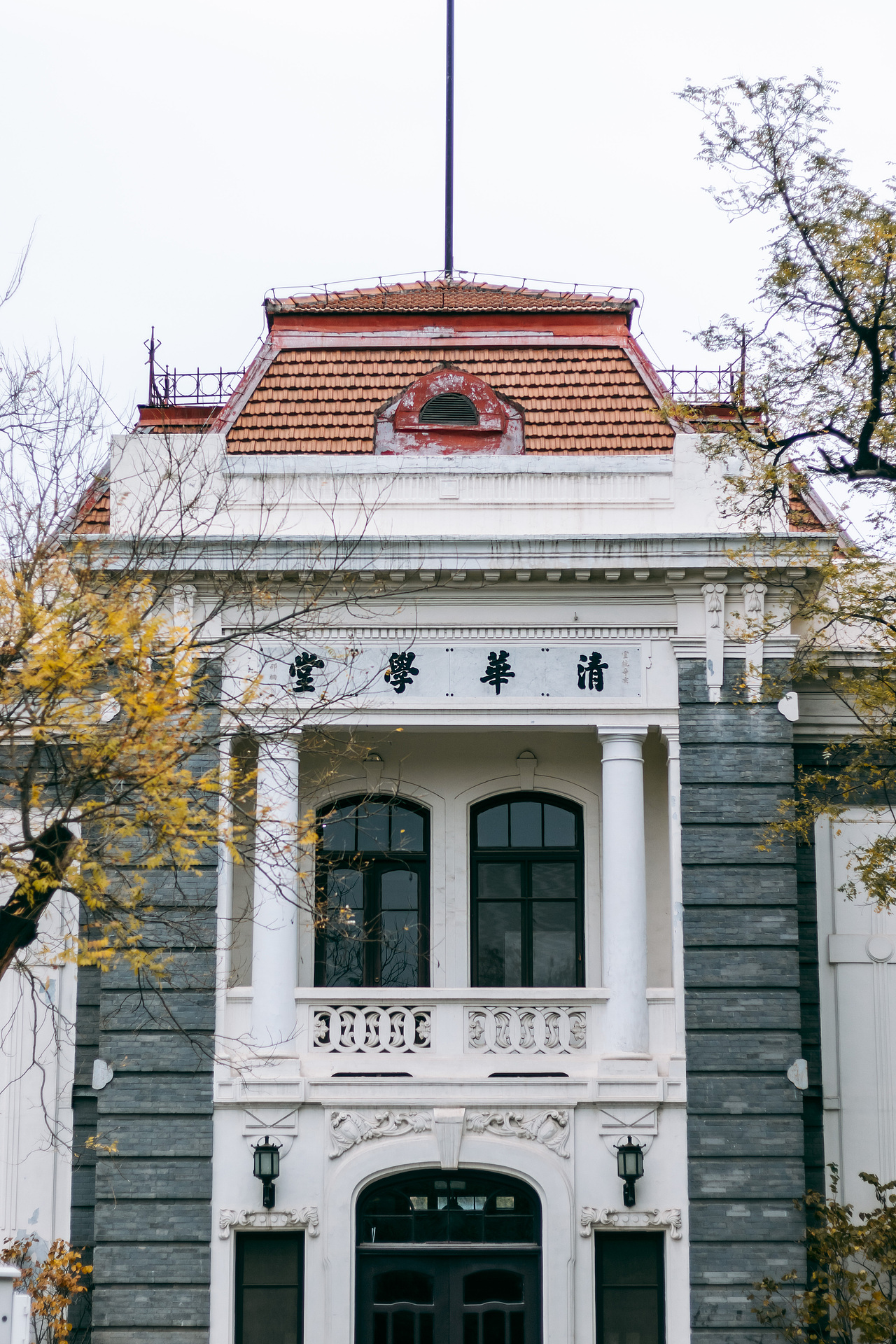 水木清华，校园里的秋（图ZMzI0NjQ0MTEy） - 风光摄影 - 站酷设计师既明888原创素材 - 站酷ZCOOL