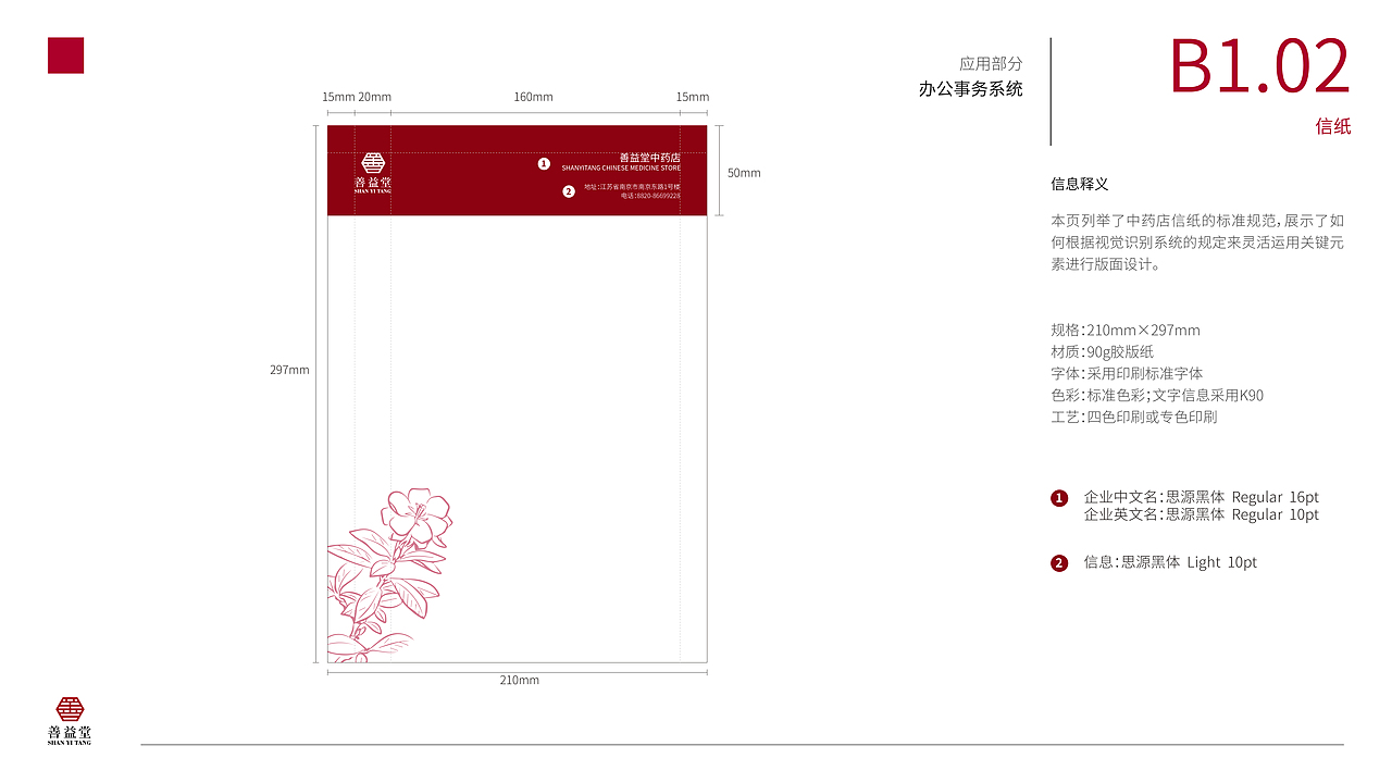 善益堂中药店——品牌视觉识别形象手册
