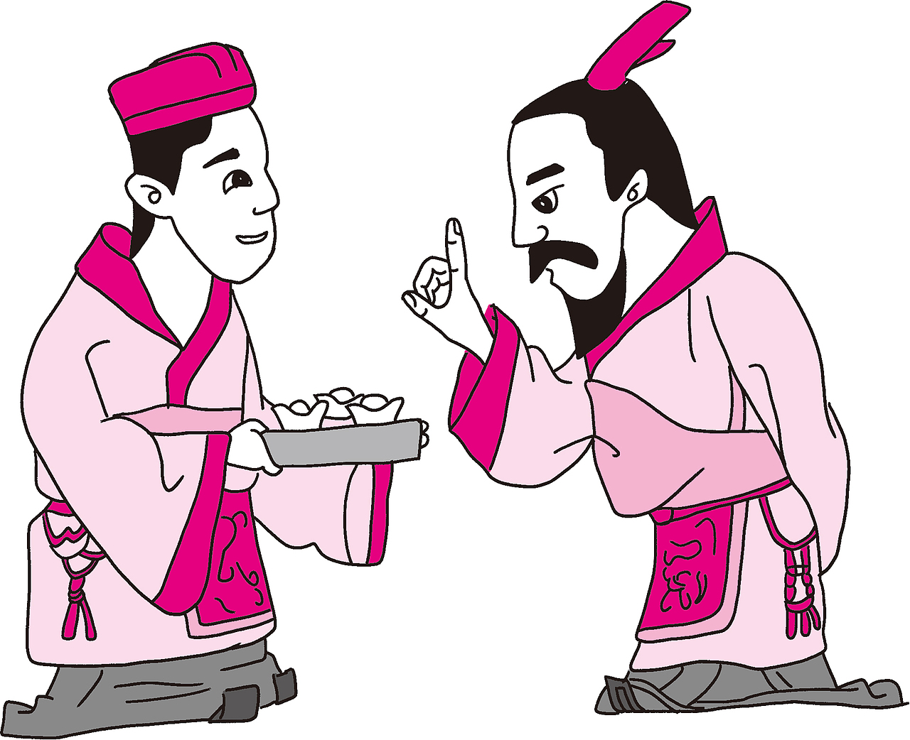 小学德育教材双色插画1（图ZMzM5MjQ5NTA4） - 儿童插画 - 站酷设计师ZPOOG原创素材 - 站酷ZCOOL