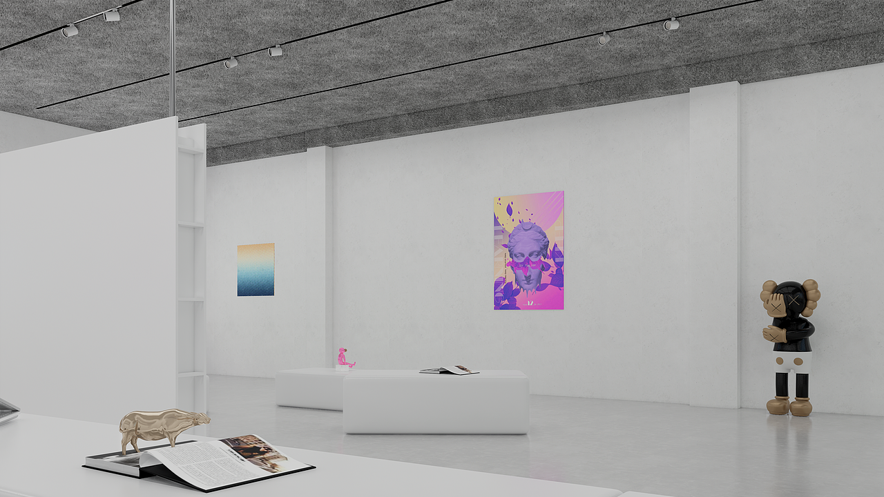 Oever 画廊（图ZMzE1NjY5NzYw） - 商业空间设计 - 站酷设计师MXYstudio原创素材 - 站酷ZCOOL