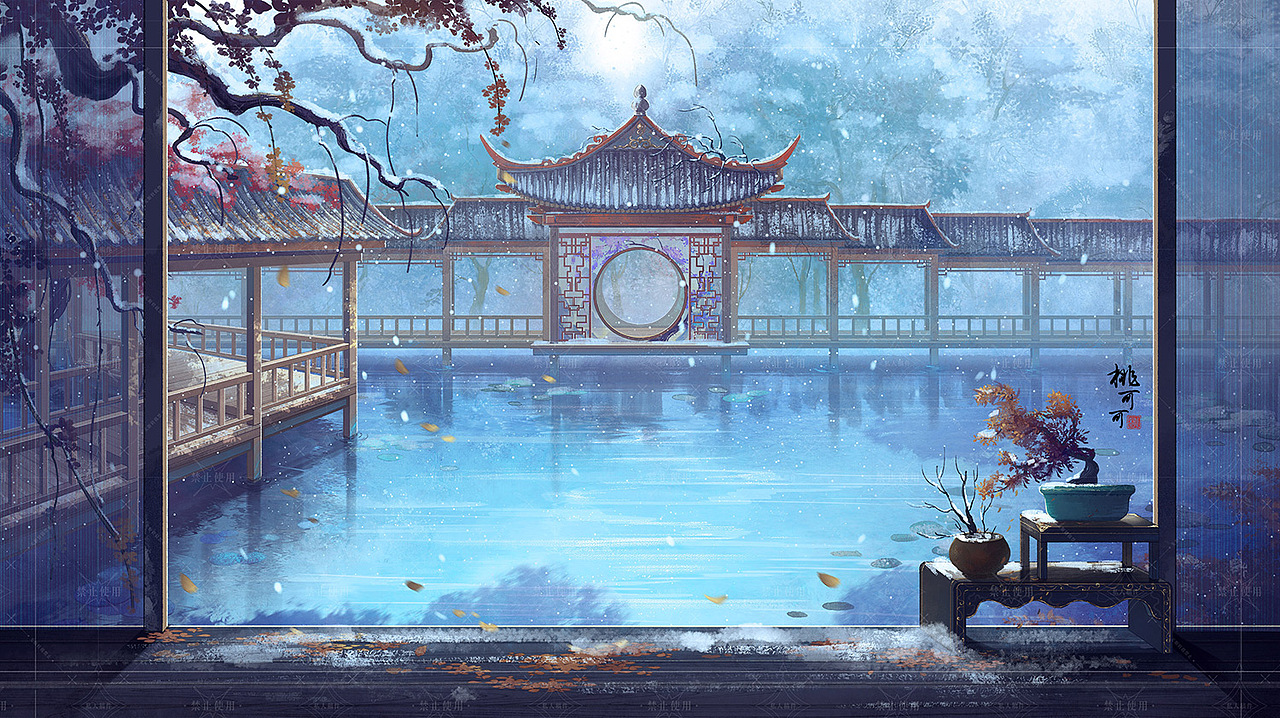 四季（图ZMzAzMDU3NzA4） - 商业插画 - 站酷设计师桃可可可可原创素材 - 站酷ZCOOL