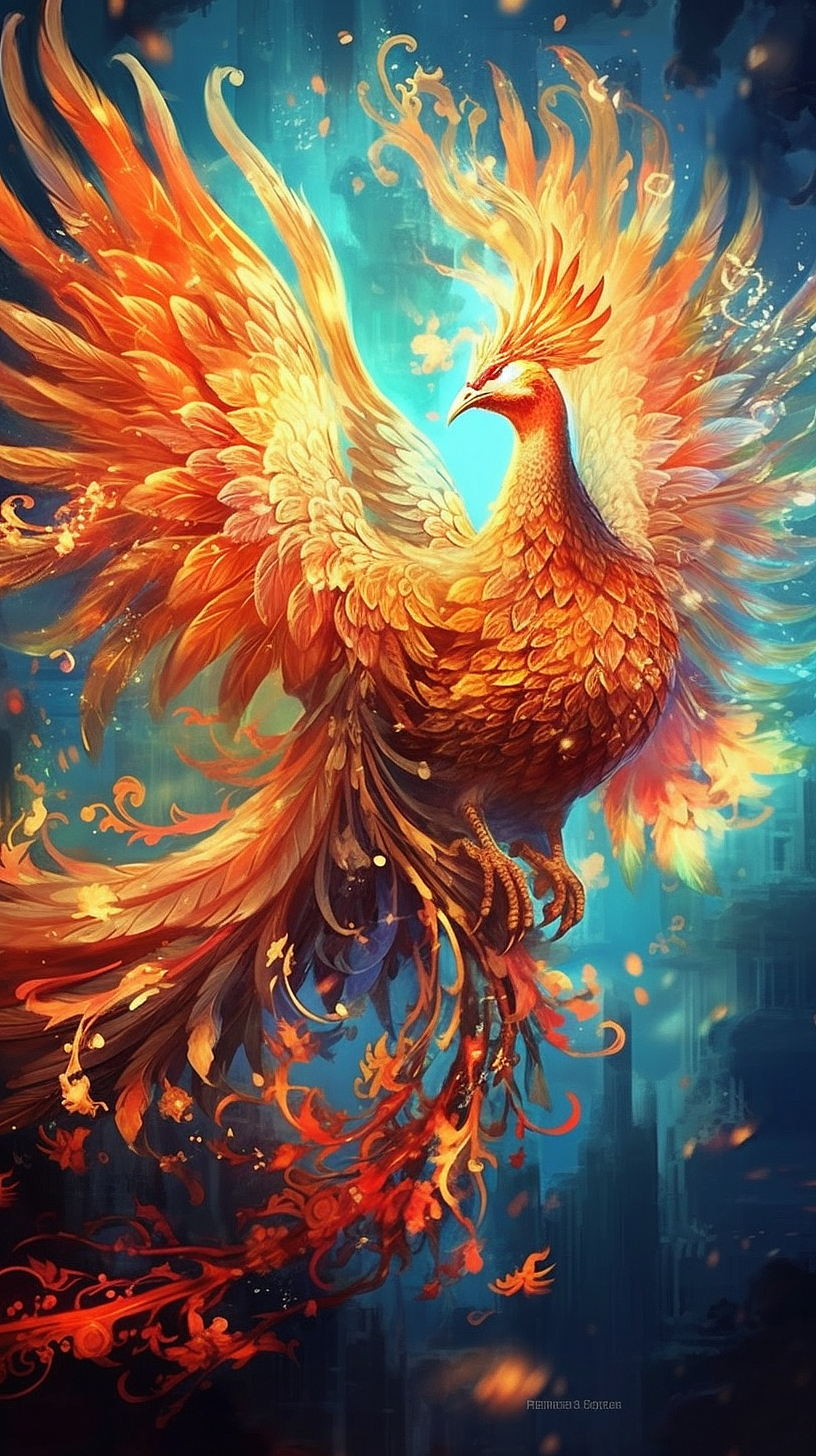 中国古代神兽系列-凤凰（图ZMzQ0ODM1MTg4） - 创作习作 - 站酷设计师艺舟1014原创素材 - 站酷ZCOOL