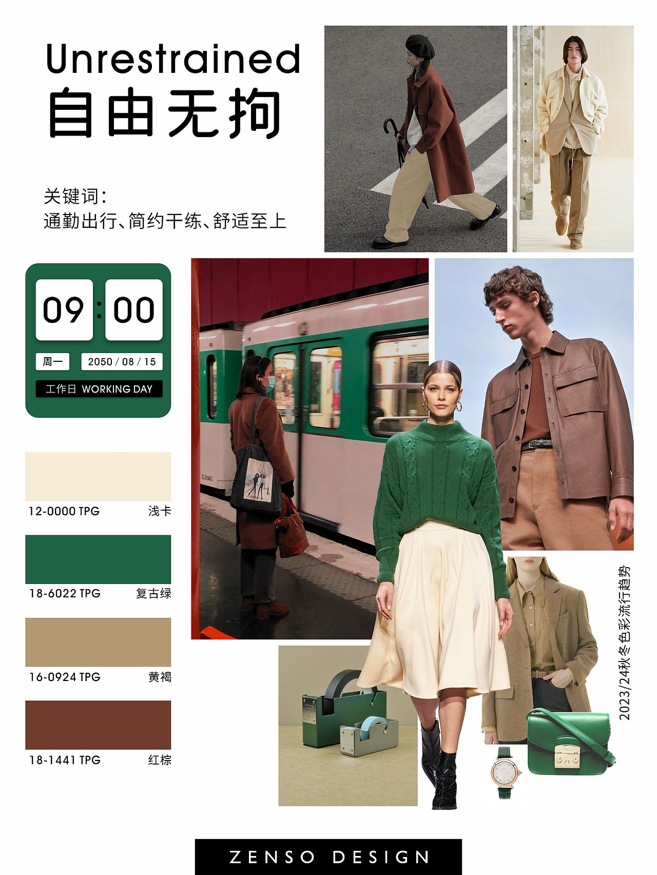 色彩趋势丨2023/24秋冬色彩流行趋势（图ZMzEzNzc3MjA0） - 其他服装 - 站酷设计师织尚品牌设计原创素材 - 站酷ZCOOL