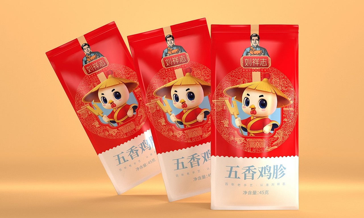 刘祥志扒鸡 ——徐桂亮品牌设计！（图ZMzY1ODc5ODQw） - 包装 - 站酷设计师徐桂亮品牌设计原创素材 - 站酷ZCOOL