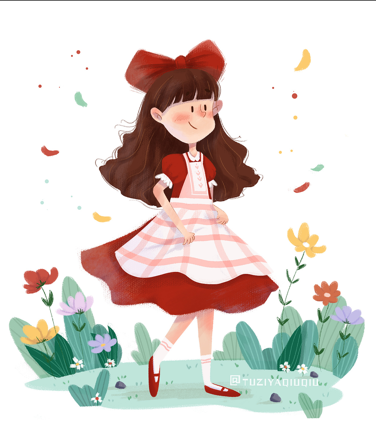 一些可爱小人儿（图ZMzAwNDgyMjA4） - 儿童插画 - 站酷设计师兔子牙秋秋原创素材 - 站酷ZCOOL