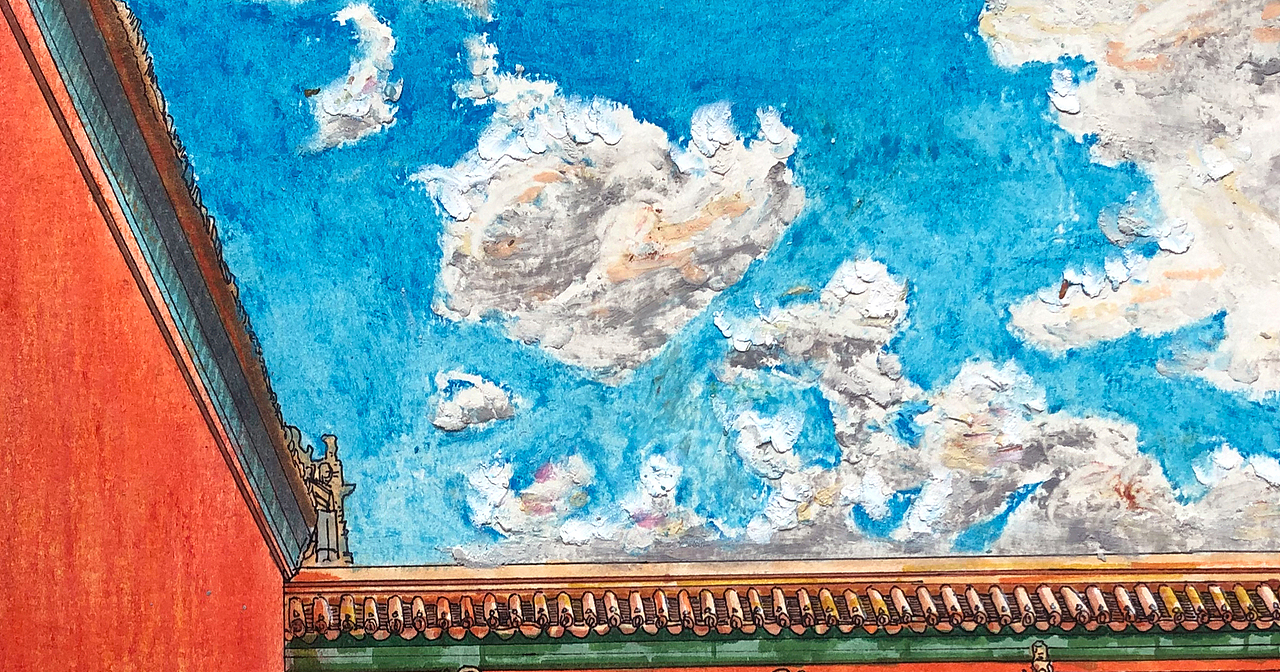手绘系列作品|《手绘故宫》作品五（图ZMzQ5NzM1ODky） - 商业插画 - 站酷设计师南河湾原创素材 - 站酷ZCOOL