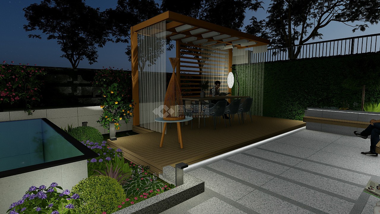 别墅景观丨融信沐澜（图ZMjk3NDU3Mzgw） - 景观设计 - 站酷设计师何青蓝原创素材 - 站酷ZCOOL
