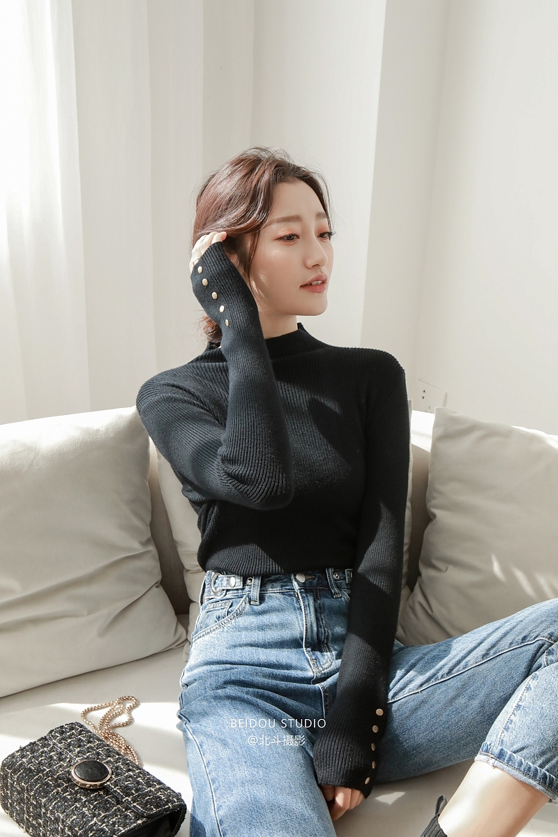 白甜 打底衫拍摄 打底衣拍摄 羊毛衫拍摄（图ZMzI5Nzk0ODgw） - 人像摄影 - 站酷设计师北斗摄影原创素材 - 站酷ZCOOL