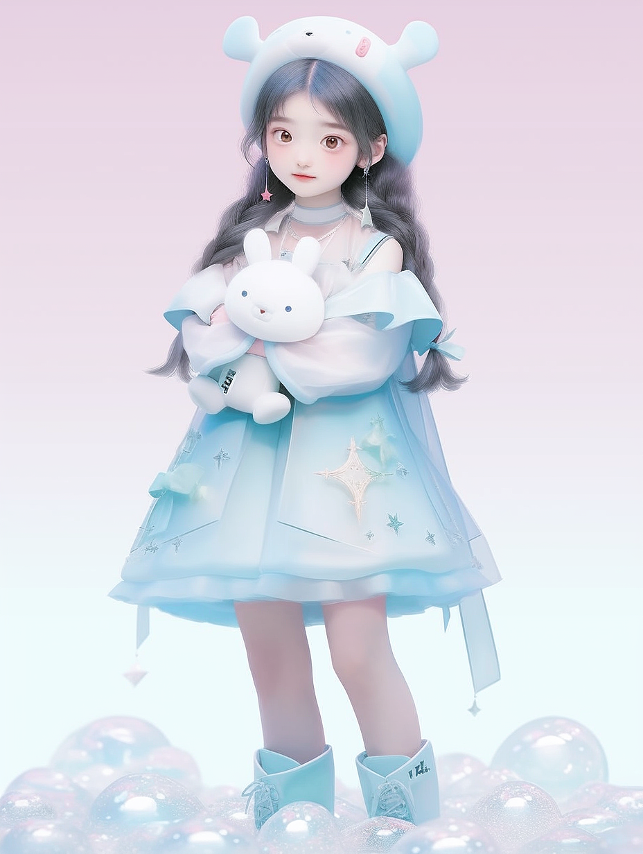 头像设计·手办盲盒玩具